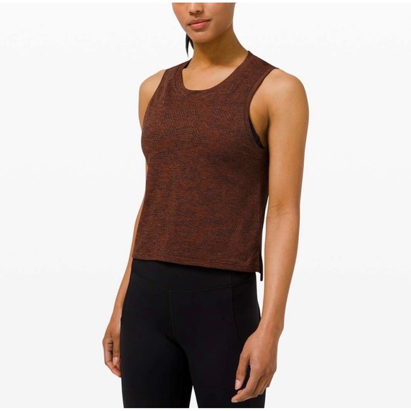 Lululemon Tops - Lululemon Train to Be Tank *Camo
Dot Camo Dark Terracotta / Black Size 4